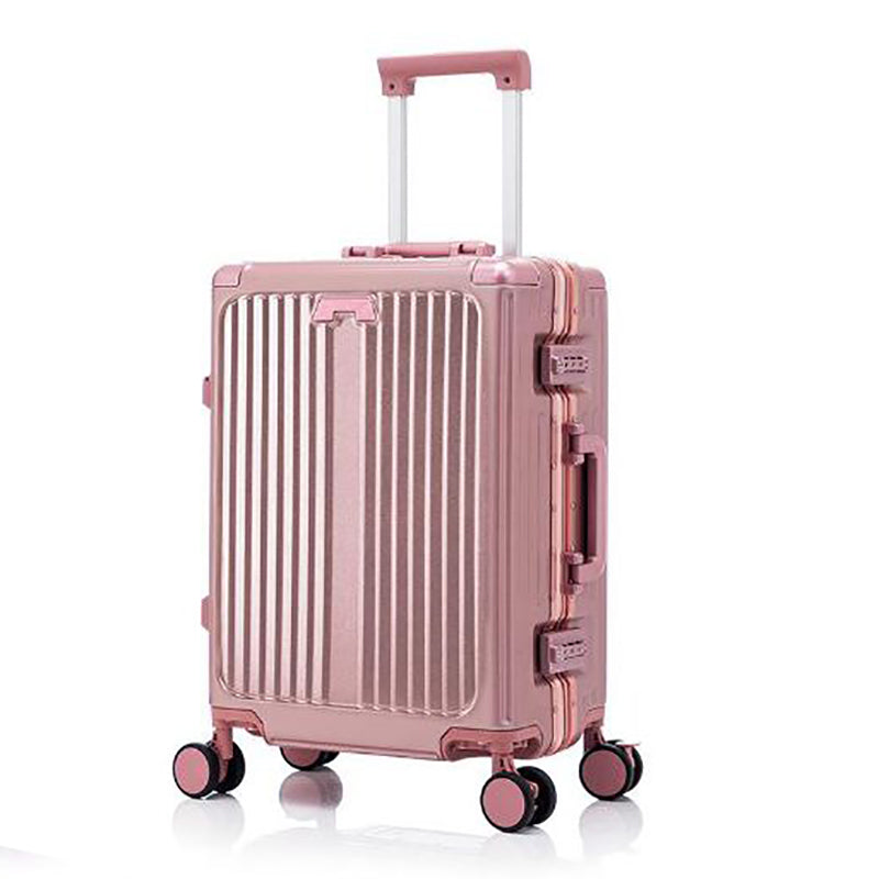 Valise Cabine Aluminium 20" avec Port USB & Compartiment PC – Livraison Maroc