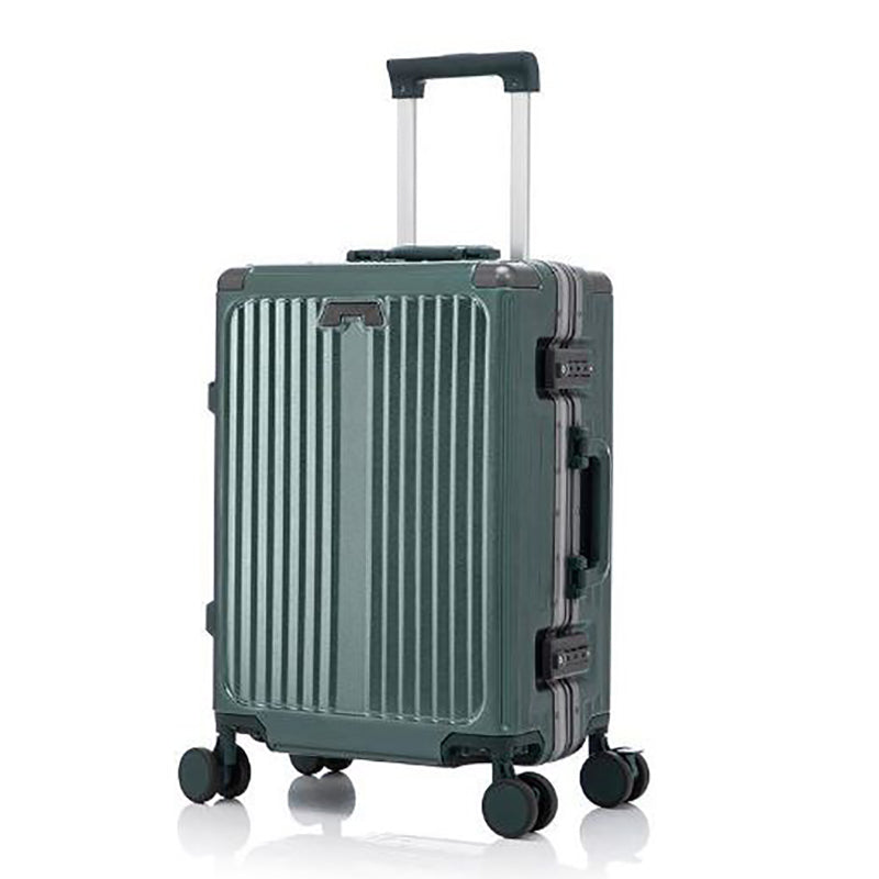 Valise Cabine Aluminium 20" avec Port USB & Compartiment PC – Livraison Maroc