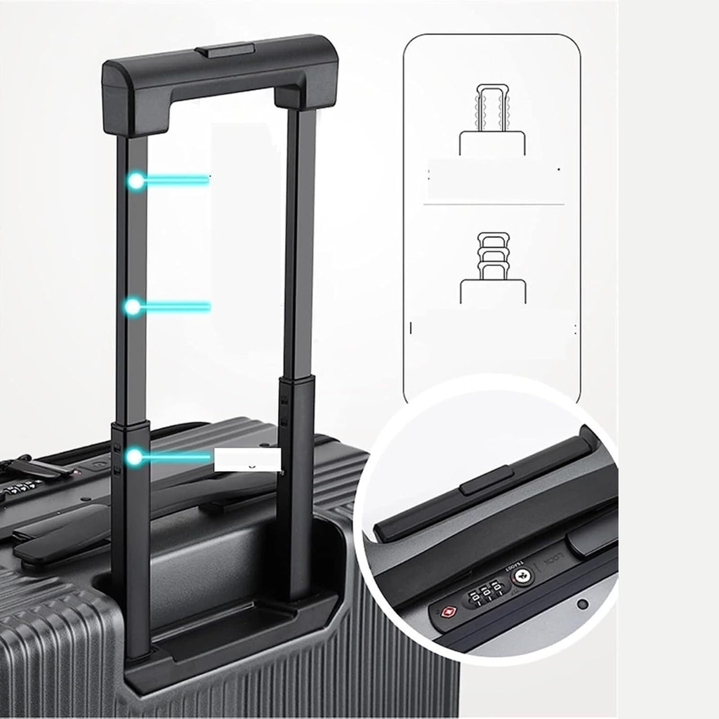 Valise Cabine avec ouverture frontale Style d'affaires