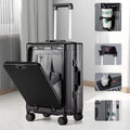 Valise Cabine Parta 20” Ouverture Frontale – Serrure TSA, 4 Roues 360°
