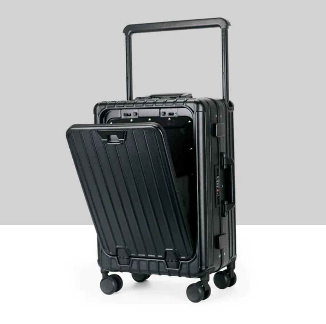 Valise Cabine Haut de Gamme 20" – Serrure TSA, 4 Roues 360°, Grande Capacité, Extensible & Antivol