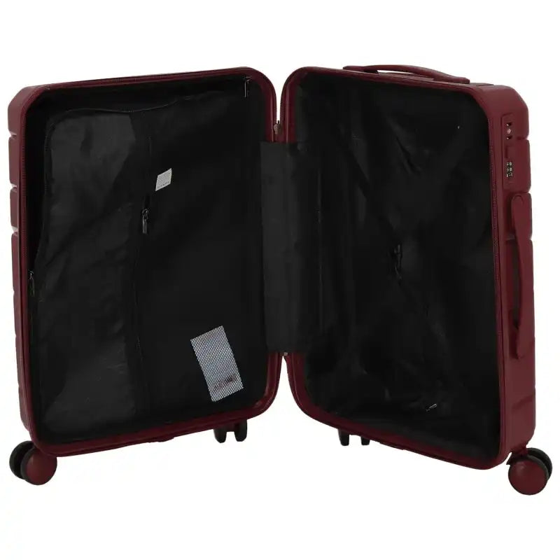 Valise Cabin Trolley OMASKA ABS Rouge