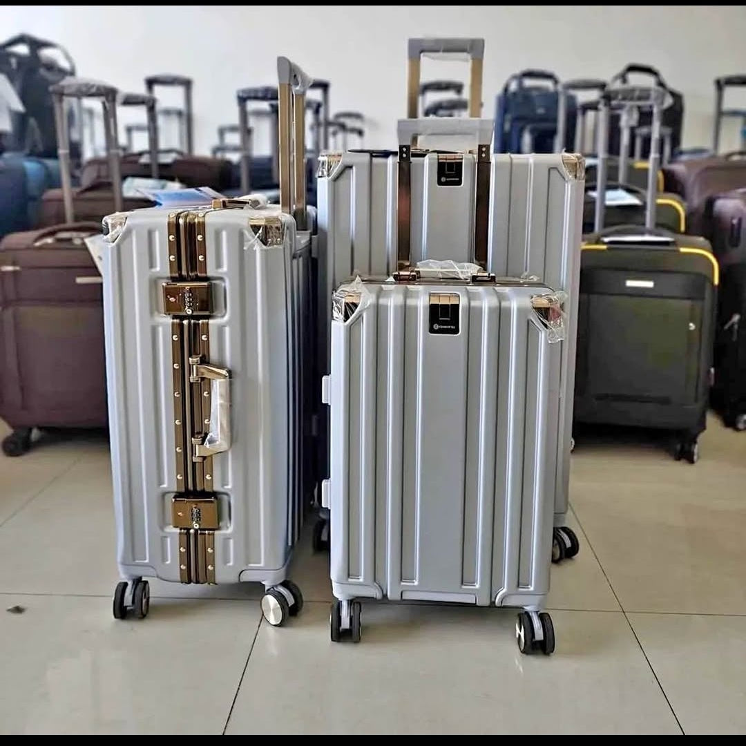Pack 3 Valises de Voyage Rigides – Cabine, Moyenne et Grande, Légères et Résistantes