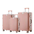 Ensemble de 3 Valises de Voyage Rigides – Cabine, Moyenne et Grande, Légères et Résistantes pour Bagages Avion